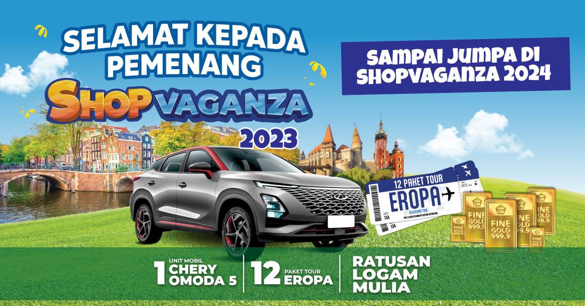 Pengumuman Pemenang Shopvaganza 2023 Mitra10