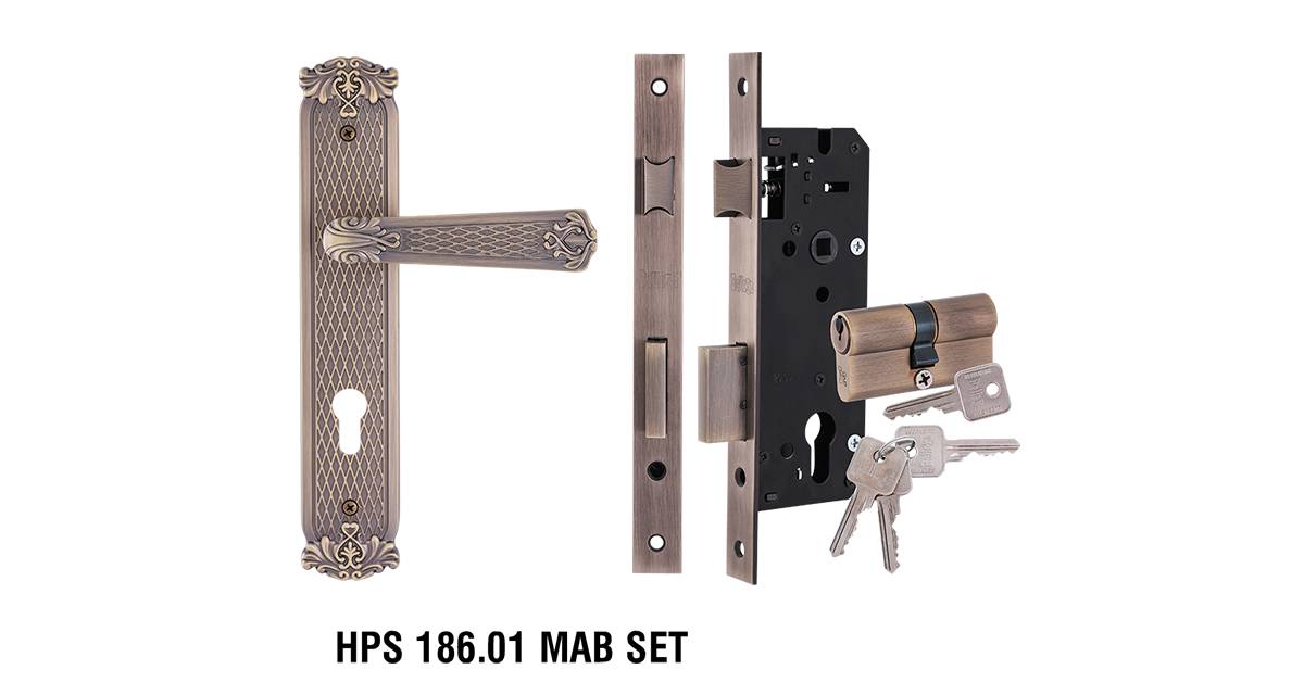 Handle Pintu Antik Favorit, Bellezza HPS.186.01