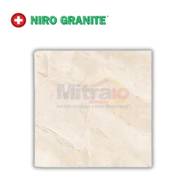 Niro Granite Lantai GFO01 Azalea Pgvt 80x80 Cm Putih Ivory