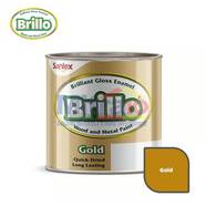 Brillo Cat Kayu Dan Besi Gold Metallic-4480 0.8 Liter