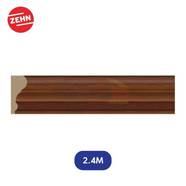 Zehn List Profile Dekorasi JC120-730 2.4 Meter Coklat