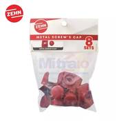 Zehn Plastik Penutup Atap Coklat ( 8 Set/Pack )