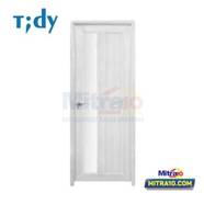 Tidy Pintu Kamar Mandi Pvc + Handle Bukaan Kanan J017 71X195 Cm Putih