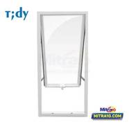 Tidy Jendela Jungkit Aluminium W3 60x150 Cm Putih