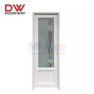 Doorway Pintu Kamar Mandi Upvc + Handle Bukaan Kiri HW009L 3/4KC 70X198 Cm Putih
