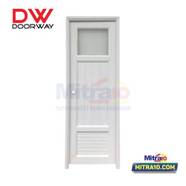 Doorway Pintu Kamar Mandi Upvc + Handle Bukaan Kanan HW007R 1/4KC 70X198 Cm Putih