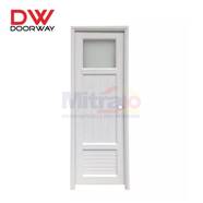 Doorway Pintu Kamar Mandi Upvc + Handle Bukaan Kiri HW007L 1/4KC 70X198 Cm Putih