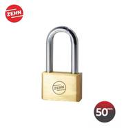 Zehn Gembok 105-50 50Mm Square Brass Padlock