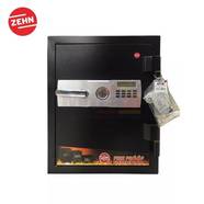 Zehn Deposit Box Tahan Api ZN-SFH-58D 57.6x46x52.5 Cm Hitam