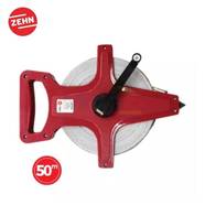 Zehn Meteran Pengukur Tancap Fiber ZMMJ503 50 Meter Merah