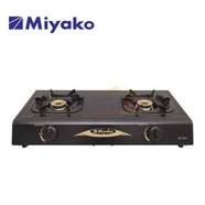Miyako Kompor Gas Portabel 2 Tungku KG-302C 2TK Hitam