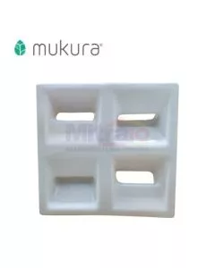 Mukura Rooster Keramik Fentilasi Udara Tetrablock Opaque 20x20 Cm (10 Pcs)