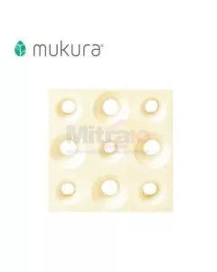 Mukura Rooster Keramik Fentilasi Udara Ping Light Ivory 20x20 Cm Krem (10 Pcs)