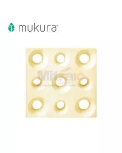 Mukura Rooster Keramik Fentilasi Udara Pong Light Ivory 20x20 Cm Krem (10 Pcs)