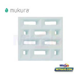 Mukura Rooster Keramik Ventilasi Udara Dashdot S.grey 20x20 Cm