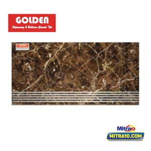 Golden Step Nosing Granite SN36098 30X60CM Brown Silver