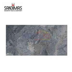 Sandimas Granite Lantai Elegante Grigio Polished 60x120 Cm Abu