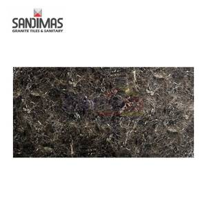 Sandimas Granite Lantai Rain Forest 60x120 Cm Hitam