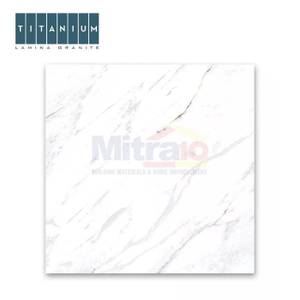 Titanium Granite Lantai Santorini Glossy 100x100 Cm Putih
