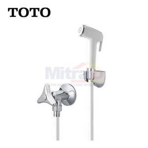 Toto Jet Shower Kloset + Stop Kran Stainless TX403SB Putih