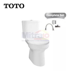 Toto Kloset Duduk Dua Bagian CW421+SW420JP+TCW07S Putih