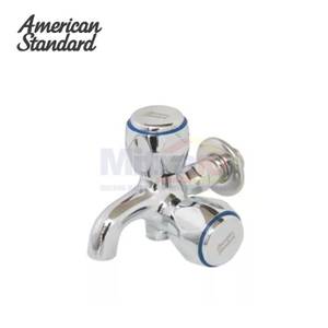 Amstad Kran Air Dinding Stainless Dua Cabang F20011G2-0GADY0000