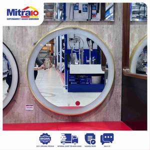 Ceramax Cermin LED Oregon 70CM Gold