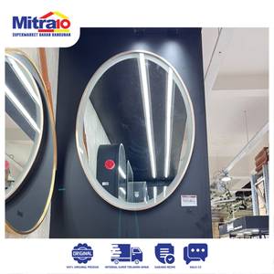 Ceramax Cermin LED Utah 50CMX70CM Rose Gold