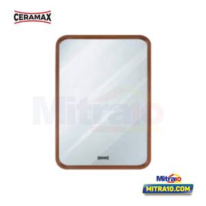 Ceramax Cermin Sanremo Natural WFR015 75X55 Cm Coklat