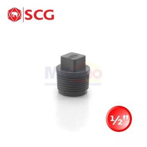 Scg Plug Tutup Drat Luar Pvc Aw Grey 18 1/2 Inch