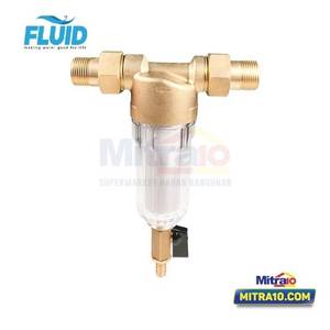 Fluid Prefilter Saringan Air WF-PF-01 6cm x 20cm x 10cm Kuning Stainless SUS 316