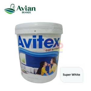 Avian Copolymer Cat Bagian Dalam Rumah Super White 25 Kg