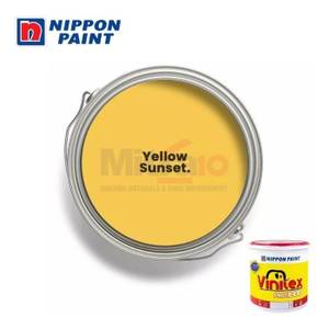 Vinilex Pro Cat Bagian Dalam Rumah 1000-251 Yellow Sunset 4.5 Kg