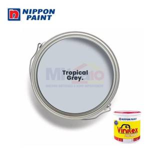 Vinilex Pro Cat Bagian Dalam Rumah 1000-218 Tropical Grey 4.5 Kg