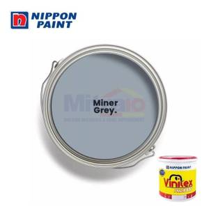 Vinilex Pro Cat Bagian Dalam Rumah 1000-687 Miner Gray 4.5 Kg