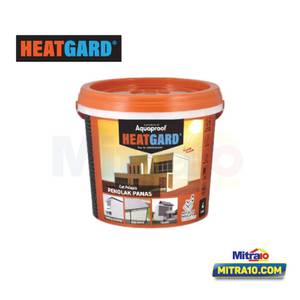 Heatgard Cat Lapisan Anti Bocor Waterproofing Abu-Abu 4 Kg