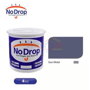 No Drop Cat Pelapis Anti Bocor 024 Gun Metal 4 Kg Abu