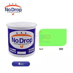 No Drop Cat Pelapis Anti Bocor 026 Apple 4 Kg Hijau Muda