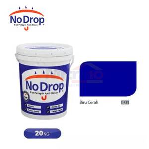 No Drop Cat Pelapis Anti Bocor 022 Biru Cerah 20 Kg