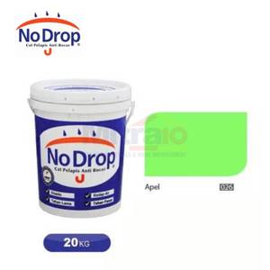 No Drop Cat Pelapis Anti Bocor 026 Apple 20 Kg Hijau Muda