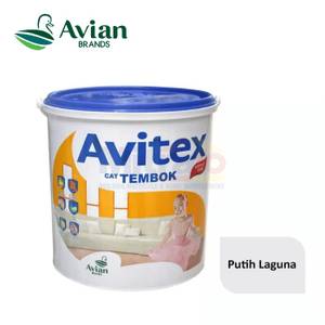 Avitex Copolymer Cat Bagian Dalam Rumah A44475-Putih Laguna 5 Kg