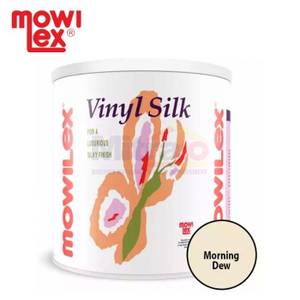 Mowilex Cat Tembok Interior Vinyl Silk Morning Dew W-1518 2,5 Liter 