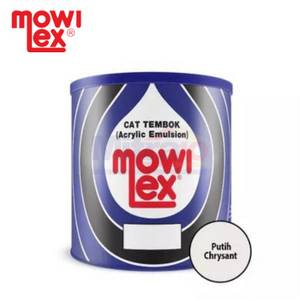 Mowilex Cat Bagian Luar Rumah Weathercoat Ems Putih Chrysant E-8000 2.5 Liter