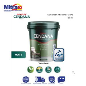 Mowilex Cat Anti Baterial Cendana CAL-101 Putih 25KG