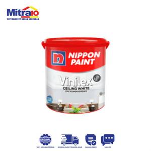 Nippon Vinilex Cat Dasar Ceiling Putih 5KG