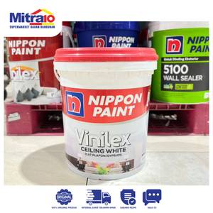Nippon Paint Cat Plafon Vinilex Ceiling 25KG Putih