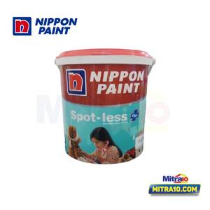 Nippon Paint Cat Dinding Interior Spot-less Plus Sheen 1049P S.Touch 20 Liter (A)