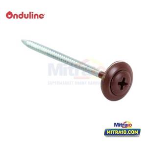 Onduline Baut Baja Ringan M5x66 Merah (20 Pcs)