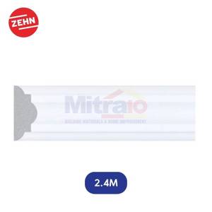 Zehn List Profile Dekorasi JC08-7502P 2.4 Meter Putih