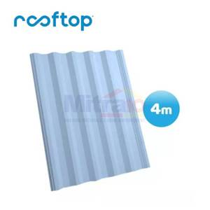 Rooftop Atap Gelombang 4 Meter Doff Biru (Set)
